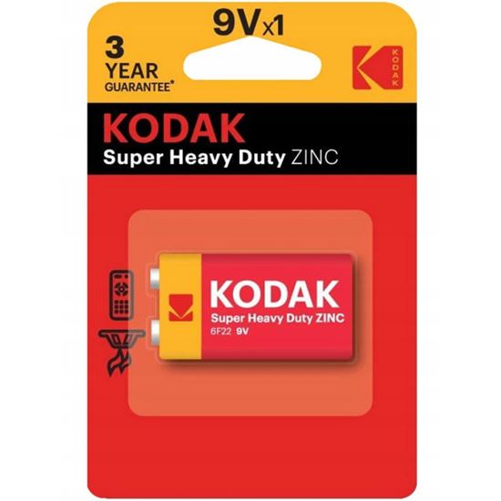Obrázek z Baterie Kodak - baterie 9V / 1ks