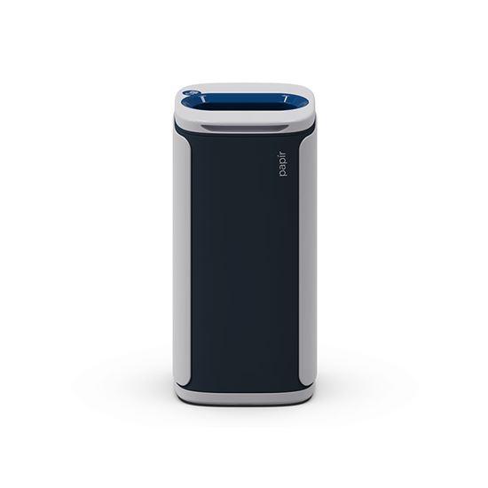 Obrázek z Odpadkový koš KOBRA WASTEE na papír - 60 L / modrá