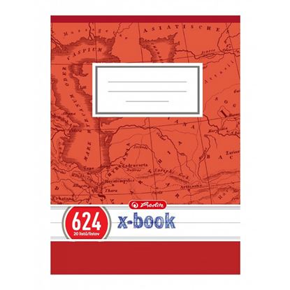 Obrázek Sešit školní Herlitz Premium 624 - A6 / linka / 20 listů