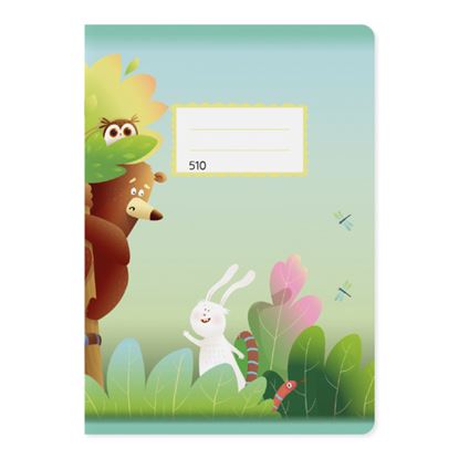 Obrázek Sešit školní ŠKOLÁČEK 510 / 10 listů / A5 / čistý