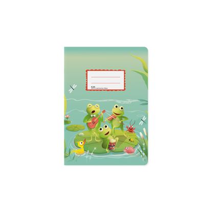 Obrázek Sešit školní ŠKOLÁČEK 511 / 10 listů / A5 / s pomocnou linkou