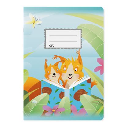 Obrázek Sešit školní ŠKOLÁČEK 513 / 10 listů / A5 / linka 12 mm