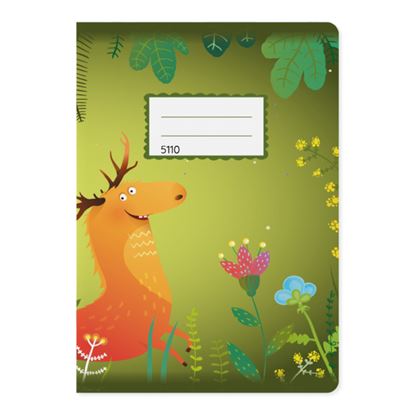 Obrázek Sešit školní ŠKOLÁČEK 5110 / 10 listů / A5 / čtvereček 10 x 10 mm