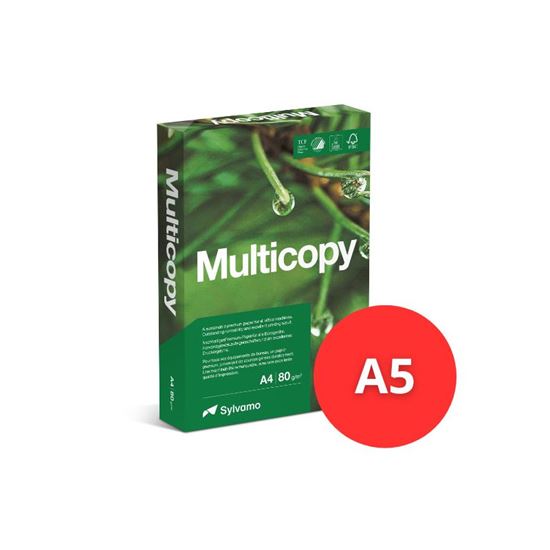Obrázek z Xerografický papír Multicopy - A5 80 g / 500 listů