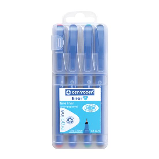 Obrázek z Liner Centropen 4621 F / sada 4 ks