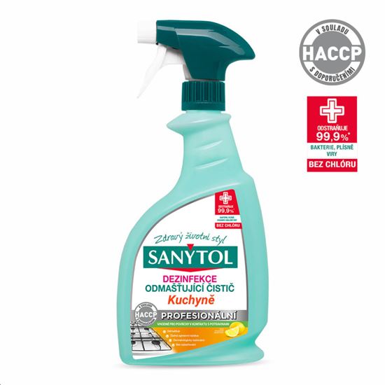 Obrázek z Sanytol Proffesional čistič kuchyně - 750 ml s rozprašovačem
