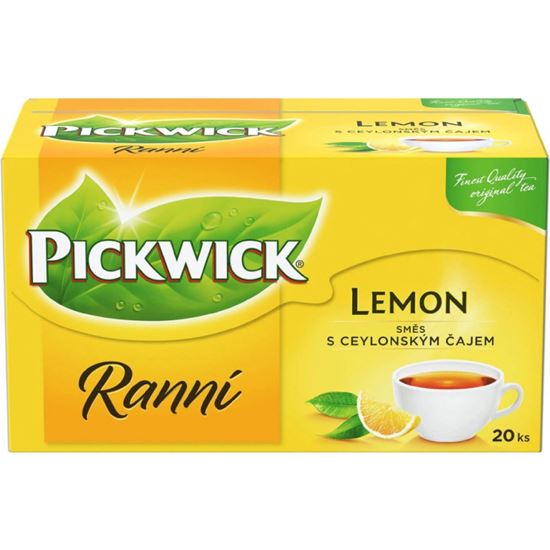 Obrázek z Čaj Pickwick ranní - 20 ks sáčků / s citronem