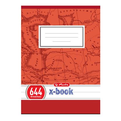 Obrázek Sešit školní Herlitz Premium 644 - A6 / linka / 40 listů