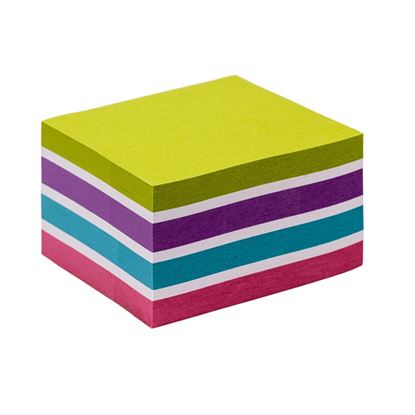 Obrázek Samolepicí bloček Kores Cubo Pastel - 75 x 75 mm / 450 lístků