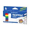Obrázek z Značkovač Centropen 2739 na textil - sada 6 ks