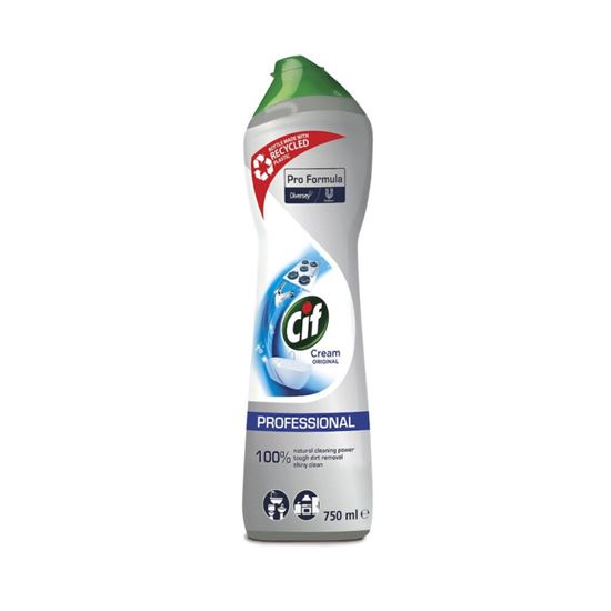 Obrázek z Tekutý krém CIF Professional 750 ml / Bílý