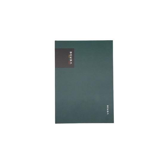 Obrázek z Kniha záznamní VERDE - A5 / linka / 96 listů / zelená