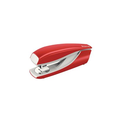 Obrázek Kancelářský sešívač Leitz Nexxt 5502 / červená - 30 listů