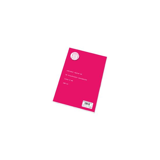 Obrázek z Náhradní náplně do kroužkových záznamníků - A4 / linka