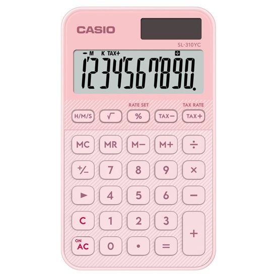 Obrázek z Kalkulačka Casio SL 310 YC - 10 míst / růžová