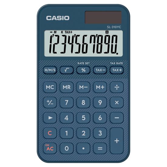 Obrázek z Kalkulačka Casio SL 310 YC - 10 míst / modrá