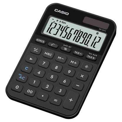 Obrázek Kalkulačka Casio MS 20 YC - 12 míst / černá