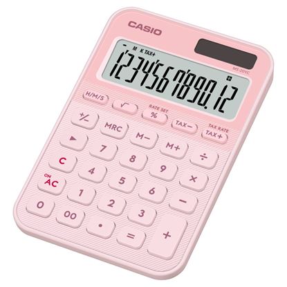Obrázek Kalkulačka Casio MS 20 YC - 12 míst / růžová