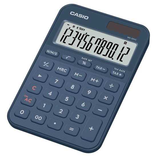 Obrázek z Kalkulačka Casio MS 20 YC - 12 míst / modrá