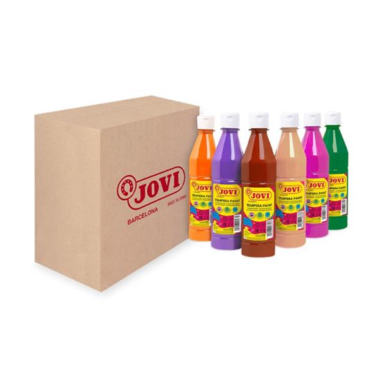 Obrázek z Tekuté temperové barvy JOVI PREMIUM - 6 x 500 ml