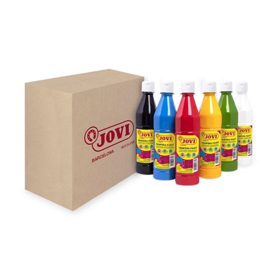 Obrázek z Tekuté temperové barvy JOVI PREMIUM - 6 x 500 ml