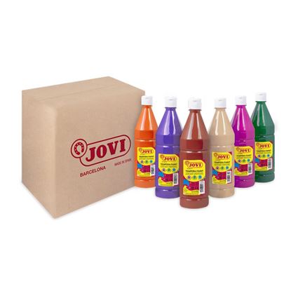 Obrázek Tekuté temperové barvy JOVI PREMIUM - 6 x 1000 ml