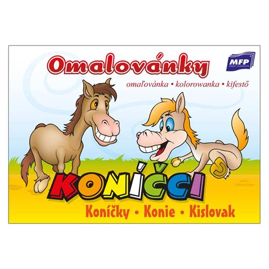 Obrázek z Omalovánky A5 - Koníčci