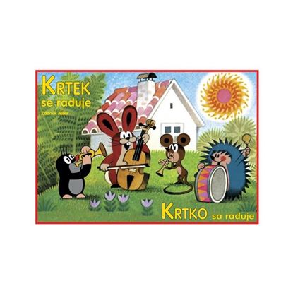 Obrázek Omalovánky A5 - Krtek se raduje