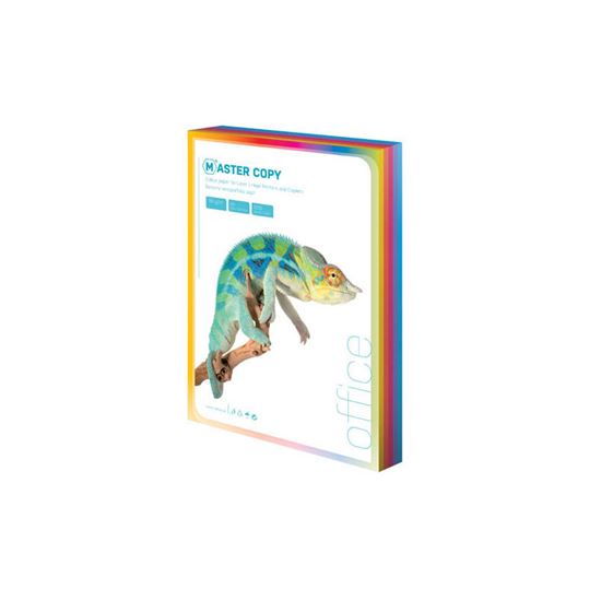 Obrázek z Barevné papíry A4 80 g - sytá duha / 500 listů / barevný mix