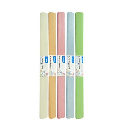 Obrázek Krepový papír - sada 10 ks / perleťový mix