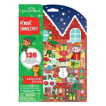 Obrázek Samolepky pěnové CONCORDE - Vánoční dílna