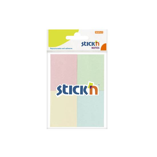 Obrázek z Samolepicí bločky Stick´n by Hopax - 38 x 51 mm / 4 x 50 lístků / pastelové barvy