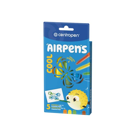 Obrázek z Foukací fixy Centropen AirPens 1500/5 - Cool / sada 5 ks