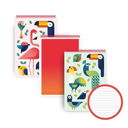 Obrázek Blok kroužkový s horní vazbou - A5 / linka