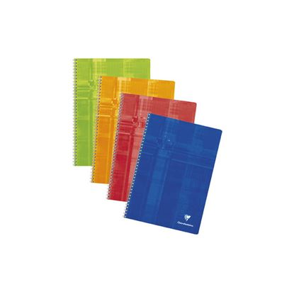 Obrázek Blok kroužkový Clairefontaine Metric A4 - čtvereček / 50 listů / mix barev