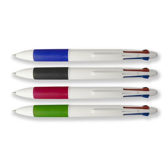 Obrázek z Kuličkové pero AEV1920 čtyřbarevné - barevný mix