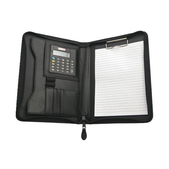 Obrázek z Spisovka se A5 zipem a blokem oficio - černá