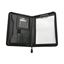 Obrázek Spisovka se A5 zipem a blokem oficio - černá