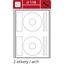 Obrázek Print etikety A4 pro laserový a inkoustový tisk - průměr 118 mm (2 etikety / arch) na CD