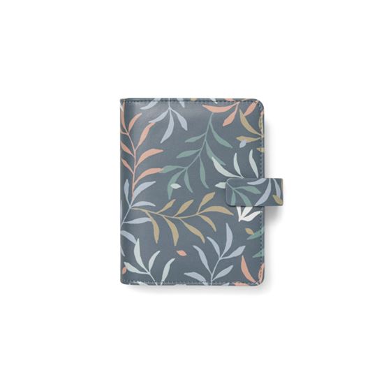 Obrázek z Diář Filofax Botanical - kapesní / modrá