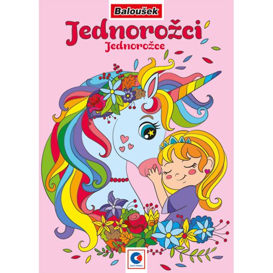 Obrázek z Omalovánka A5 - Jednorožci
