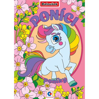 Obrázek Omalovánka A5 - Poníci