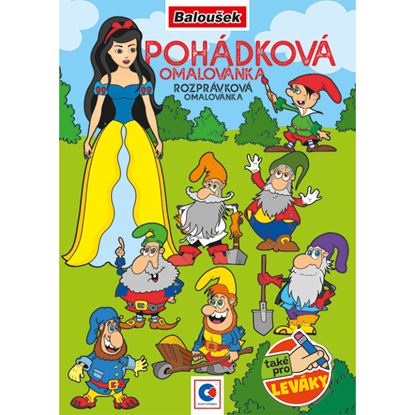 Obrázek Omalovánka A5 - Pohádková omalovánka