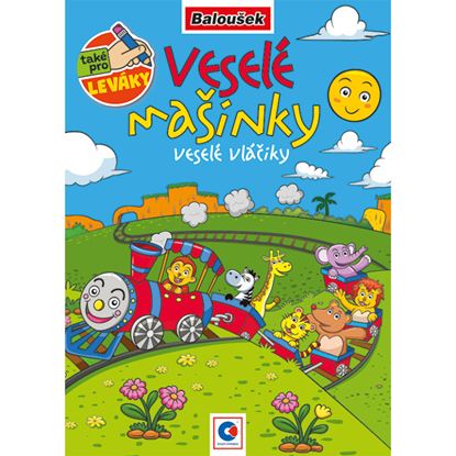 Obrázek Omalovánka A5 - Veselé mašinky