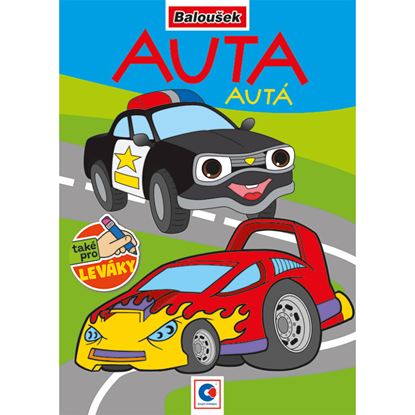 Obrázek Omalovánka A5 - Auta