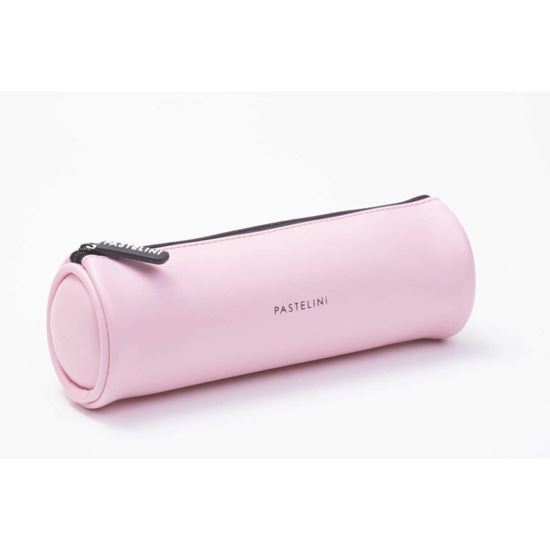 Obrázek z Pouzdro na tužky PASTELINI / růžová / kulaté