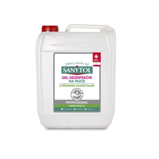 Obrázek z Dezinfekční gel Sanytol na ruce - 5 l