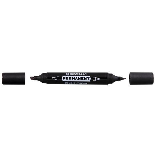Obrázek z Značkovač Centropen DOUBLE 1666 permanent / černá