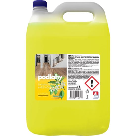 Obrázek z Čistič na podlahy LAVON Lemon Spring - 5 l