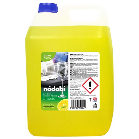 Obrázek z LAVON na nádobí - citrón / 5 l